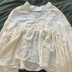 Cream Blouse